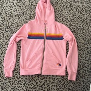 Pink Avaiator nation zip up
